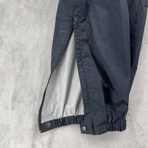 Patagonia Ripstop Nylon Rain Pants Wind Proof Packable Hiking Ankle Zip - Picture 5 of 15